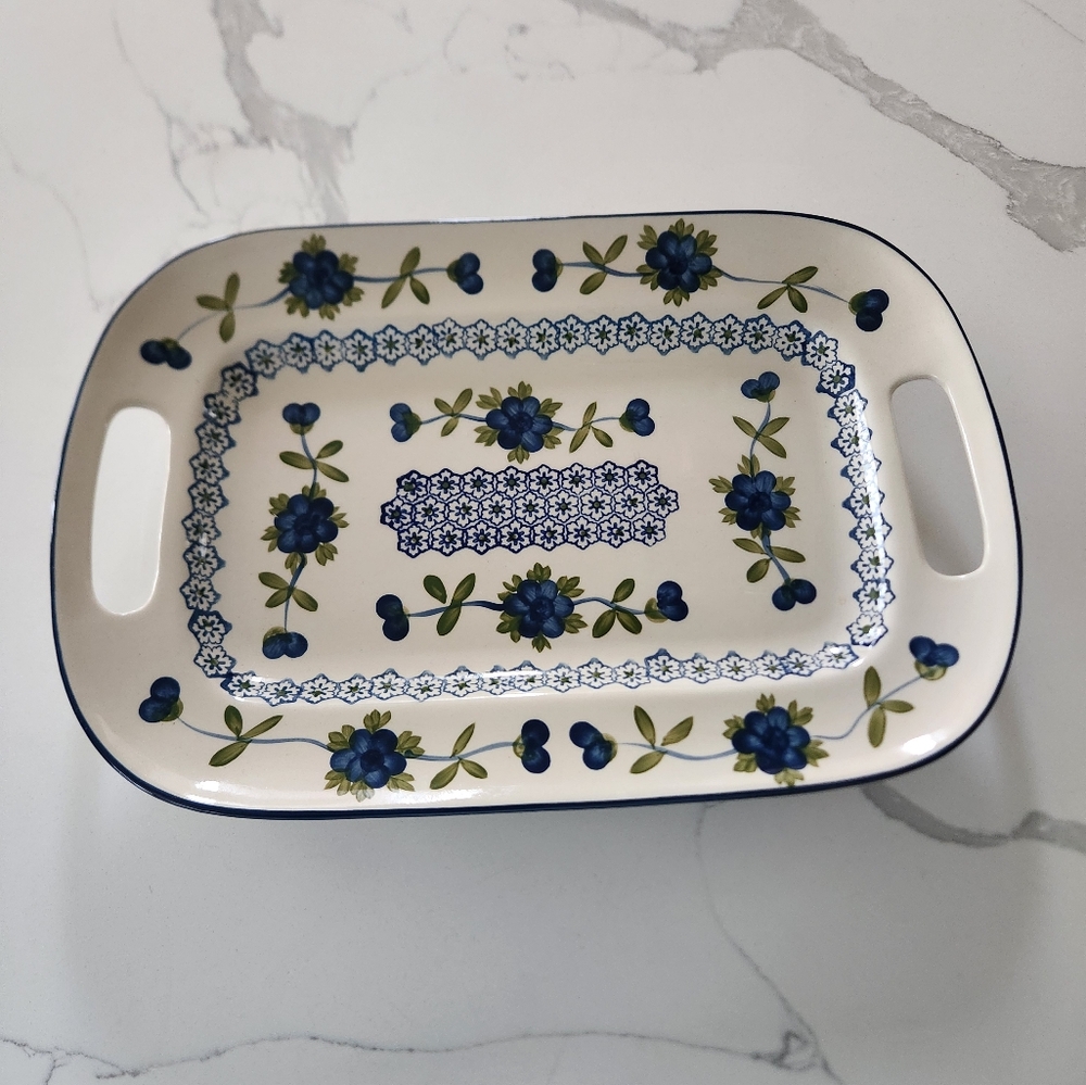 Nicolette Serving Platter by Tabletops Unlimited New